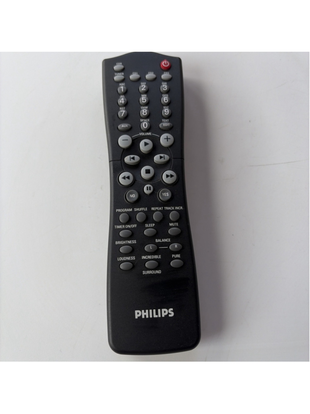 Philips RC 2505/01 MINI HI-FI Audio System Remote Control OEM Teated Working